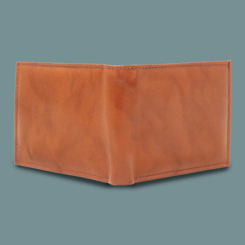 Ohanis Genuine Leather Tan Wallet For Men